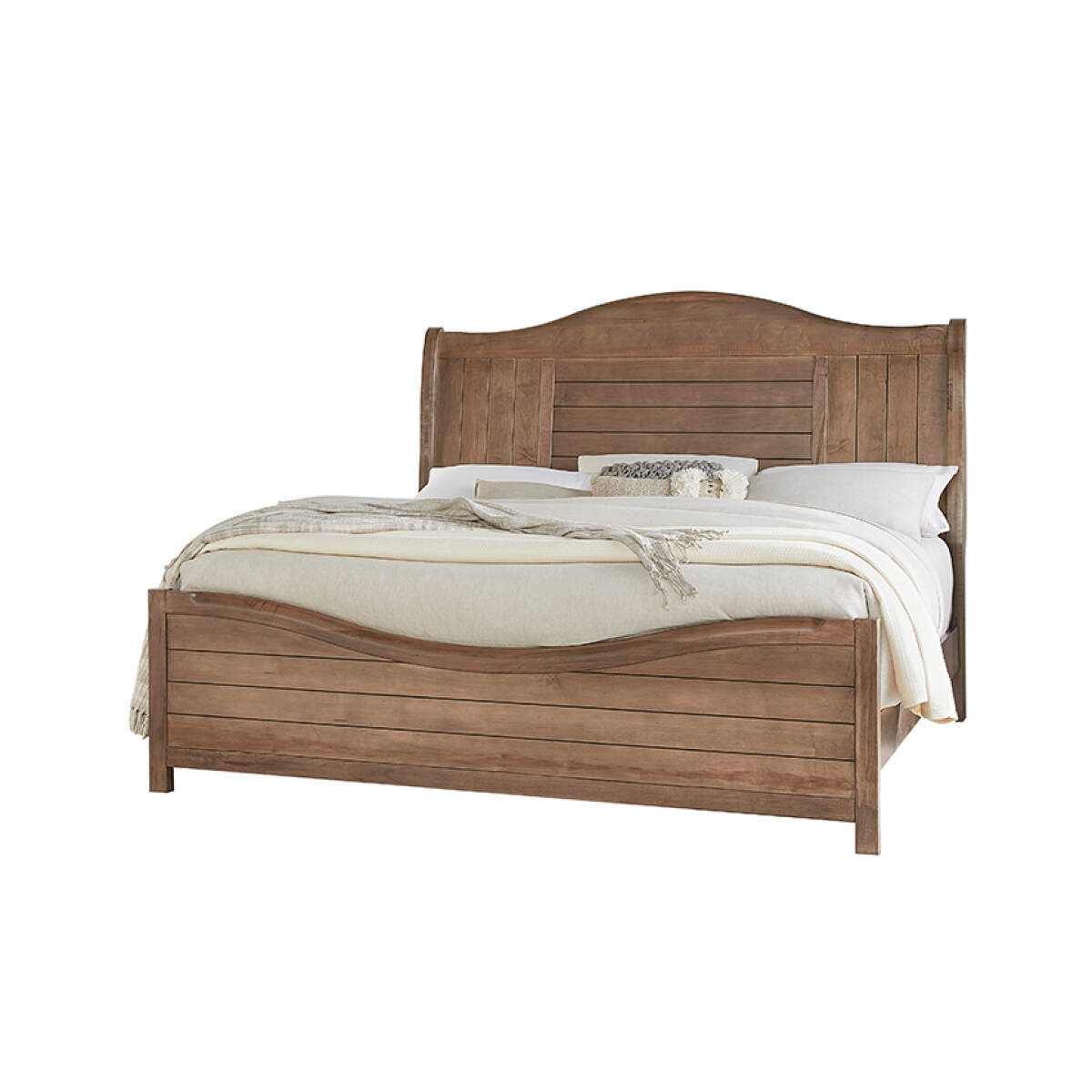 fc86dcb5b38bd17c4e80094e3e4ad518 Cool Farmhouse Sleigh Bed - 800-553-355-922; 800-663-366-922-MS1 - Image 1