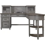 Caraway Pedestal Desk And Return I248HOGRP1b - Image 16