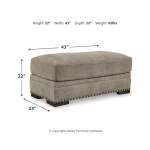 Galemore Sofa, Loveseat, Oversized Chair and Ottoman - Image 19