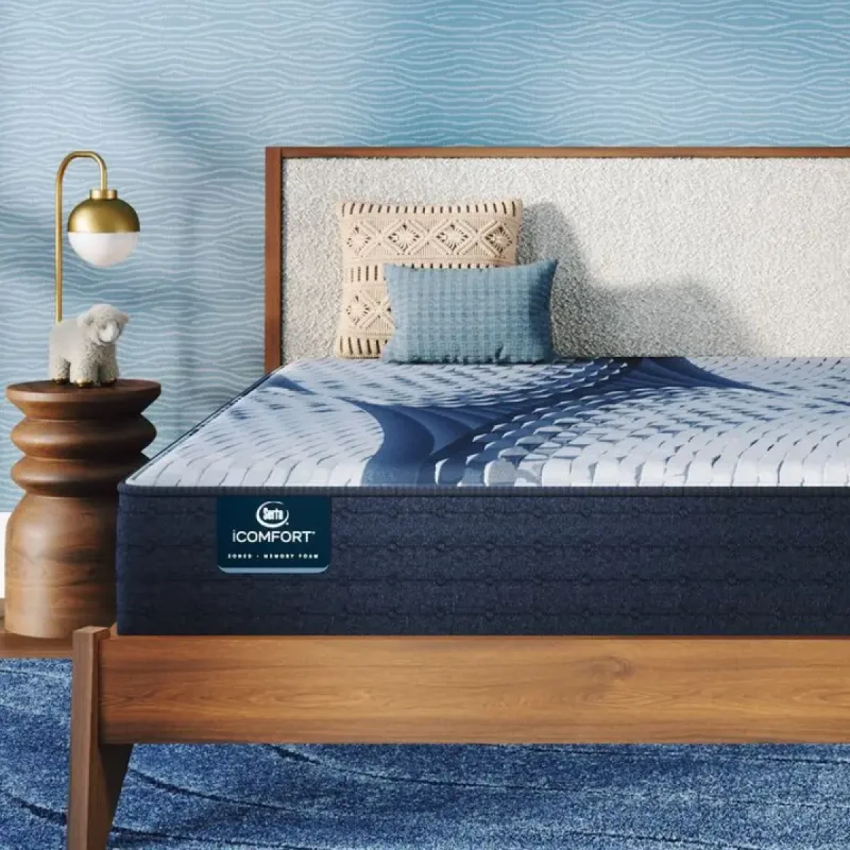 fde3f4a3914a3ff996f90d8a2213dc46 Serta Icomfort Mattress - Standard 11.5" Firm - 11.5" Firm / Cal King - Image 1