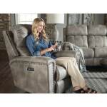 Double Reclining Sofa With Nails - Image 3