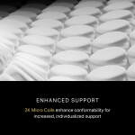 Beautyrest Black® Series Three 15" Hybrid Medium Mattress -Cal King Split - Image 4
