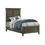 San Mateo Youth Twin Standard Bed | Gray - Image 3