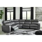 Samperstone 5-Piece Power Reclining Sectional - Image 3