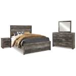 Wynnlow Queen Panel Bed, Dresser, Mirror, and Nightstand