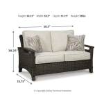 Paradise Trail Loveseat with Cushion - Image 5