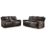 Boxmere Power Reclining Sofa and Loveseat