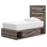 Graystorm Twin Panel Bed with Storage - Image 5