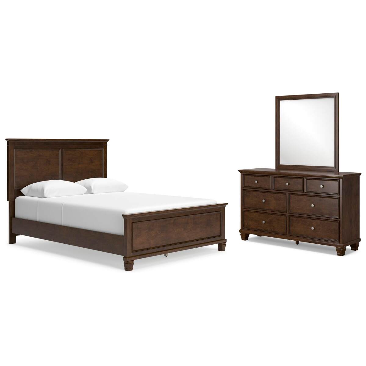 011d1d0eac51ee60471a89641dfd0b35 Danabrin Queen Panel Bed, Dresser and Mirror - Image 1