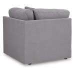 Modmax 6-Piece Sectional and Oversized Accent Ottoman - Image 12