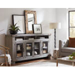 Sawyer 79" Highboy Console W/ 4 Doors MO1252-MBL - Image 3