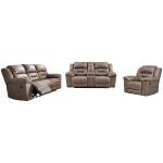 Stoneland Reclining Sofa, Loveseat and Recliner - Image 2