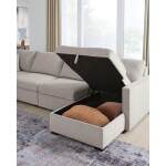 ModMax Luxe 4-Piece Double Storage Chaise Sectional - Image 7