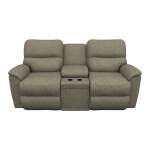 Brooks Power Reclining Loveseat w/ Console Headrest & Lumbar - X49727
