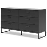 Socalle Twin Panel Platform Bed and Dresser - Image 16