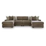 Camellia-Court 4-Piece Double Chaise Sectional