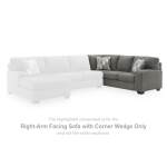 Clarington Right-Arm Facing Sofa with Corner Wedge - Image 3