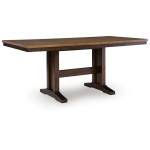 Rylandeen Counter Height Extension Dining Table 4 Barstools and Bench - Image 10