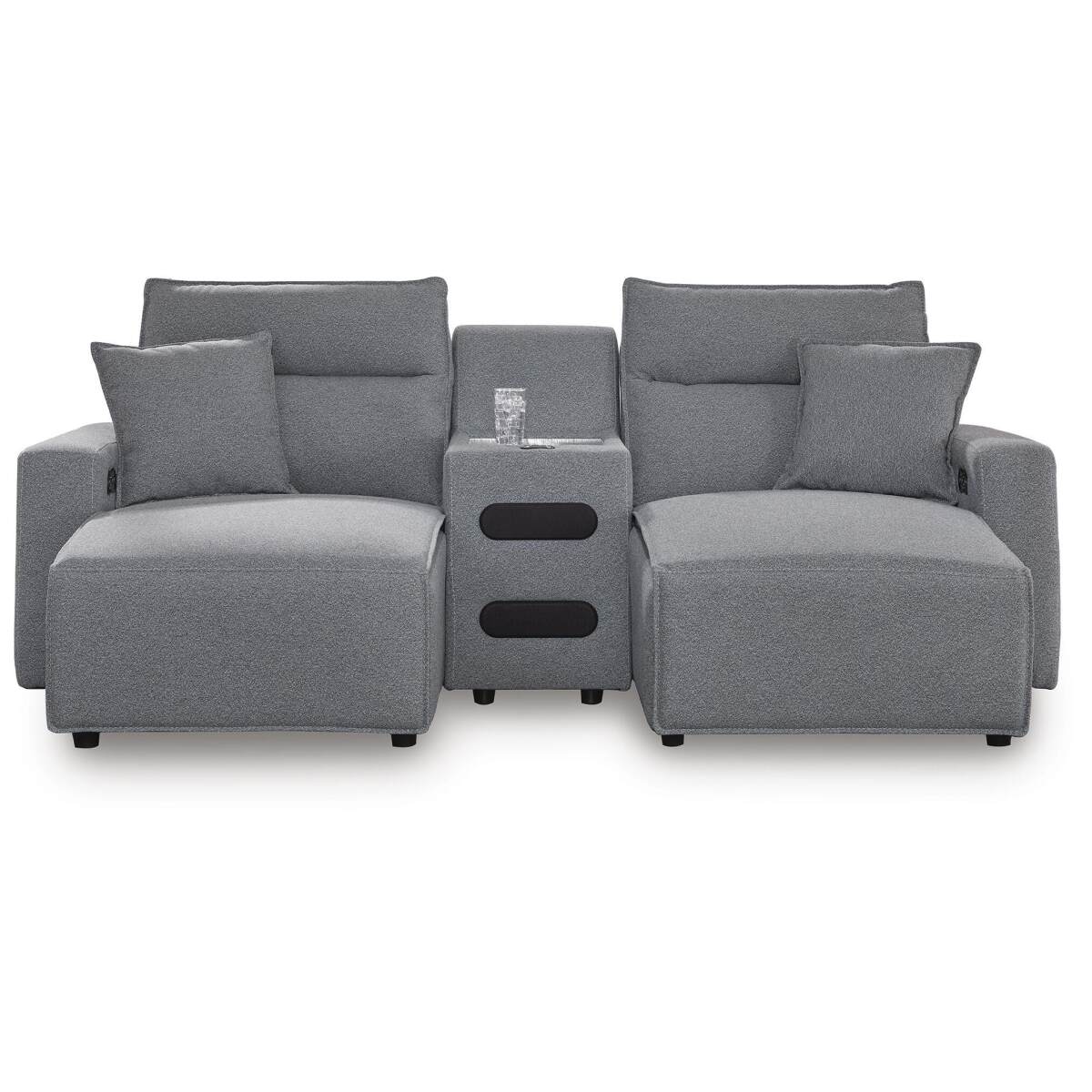 0298c0ff6f2f6c4a07aa0921430fe2fc Modmax II 3-Piece Power Reclining Sectional with Chaise and Audio Console - Image 1