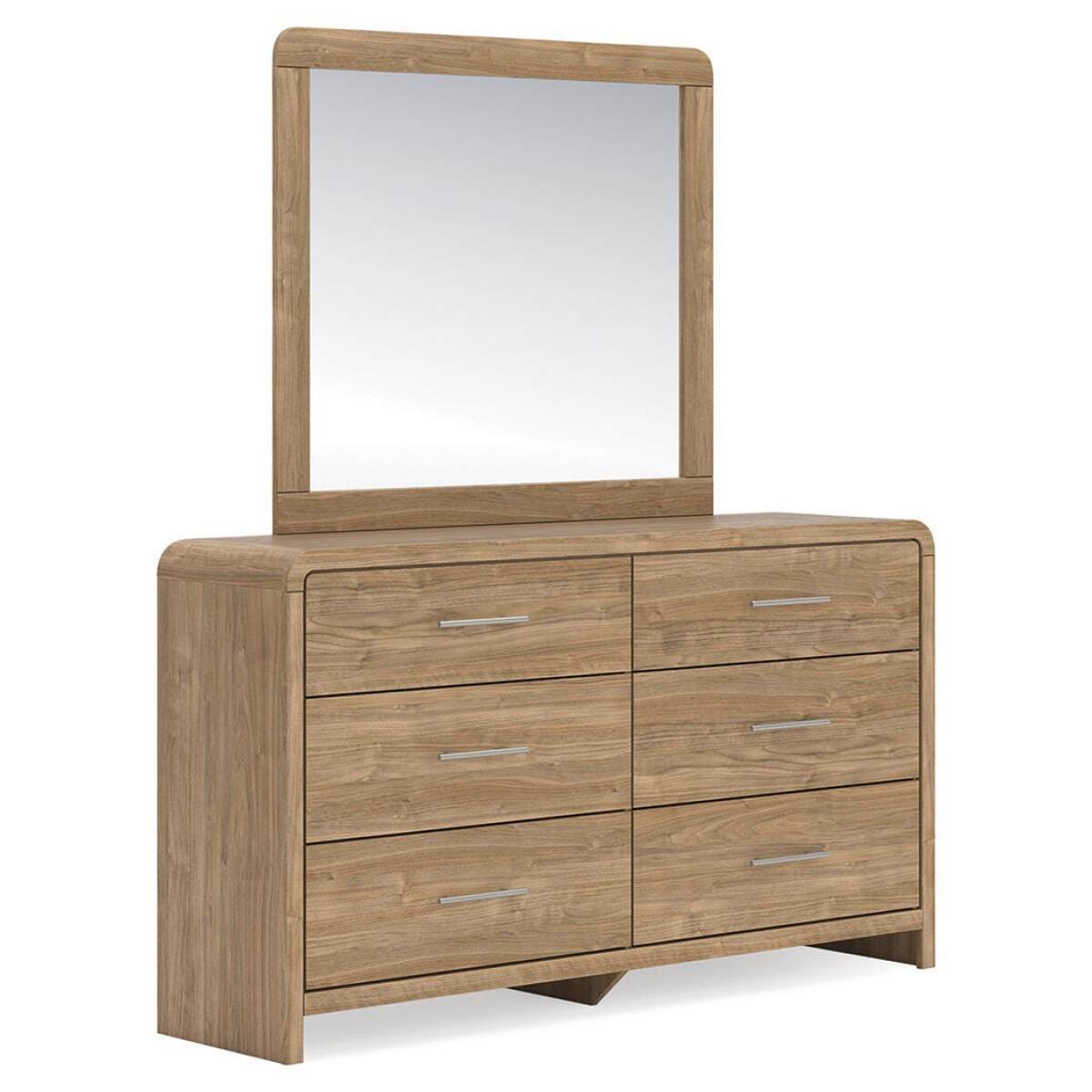 02a6d8f6e108d3b6427fe3116e248cbf Gramburg Dresser and Mirror - Image 1
