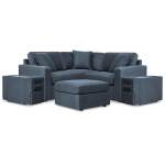 Modmax 5-Piece Sectional with Audio Console and Ottoman - Image 2