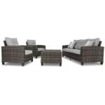 Cloverbrooke 4-Piece Outdoor Conversation Set - Image 10