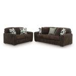 Midnight-Madness Sofa and Loveseat