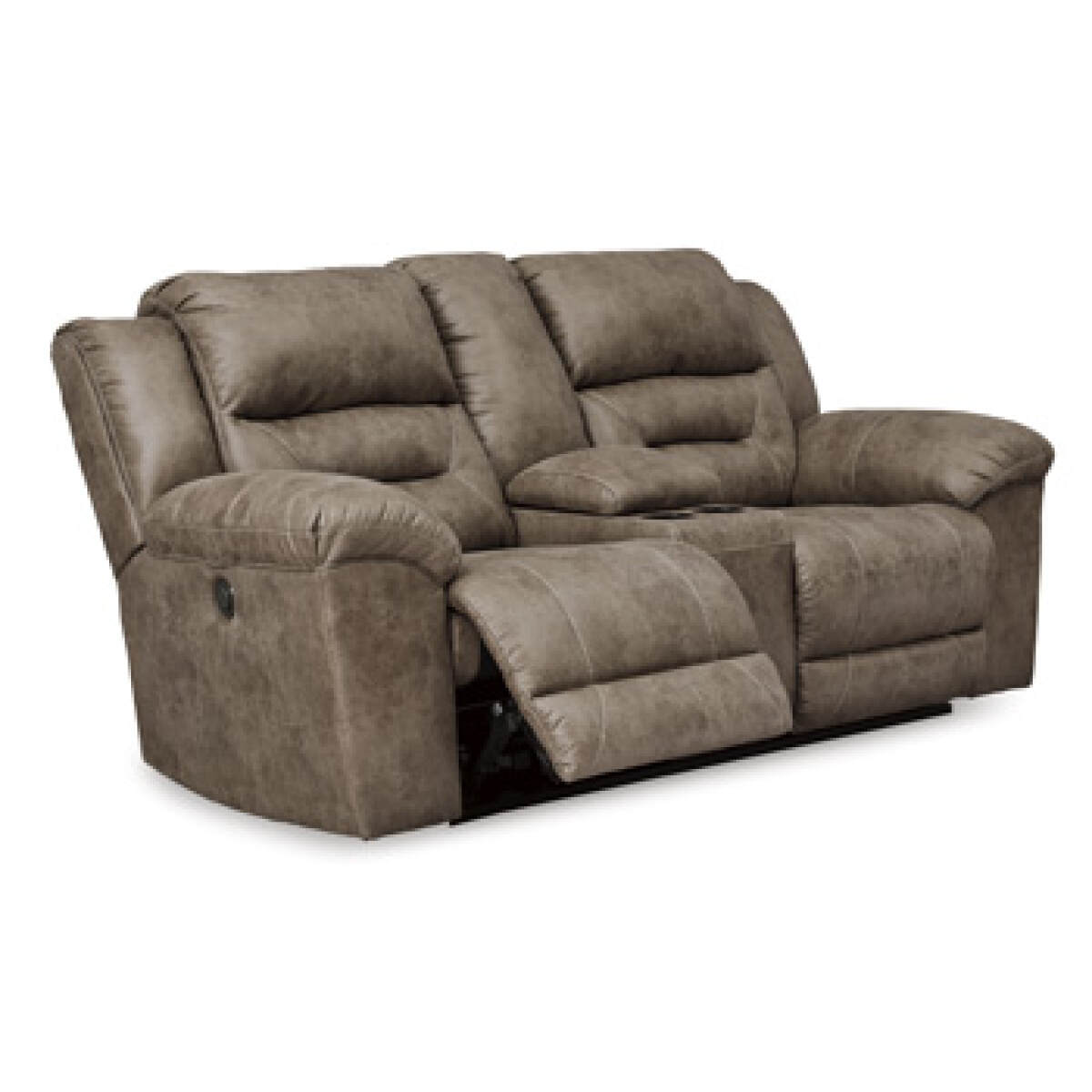 03f265a1b449190972a1a6ed56f1d133 Stoneland Power Reclining Loveseat with Console - Image 1