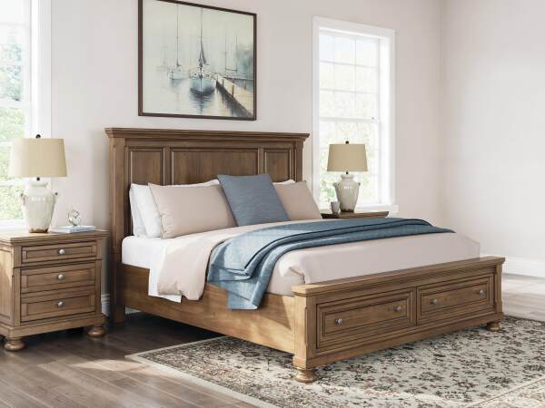 Feddinger Queen Sleigh Bed, Dresser, Mirror, Chest and Nightstand - Image 38