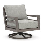 Hillside Barn Outdoor Swivel Lounge with Cushion