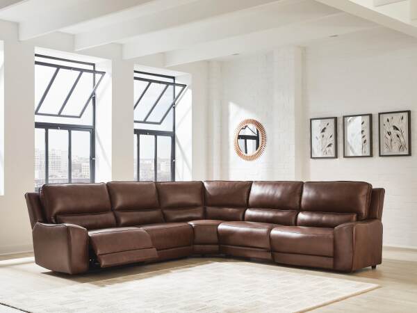DeepWakes 5-Piece Power Reclining Sectional - Image 3