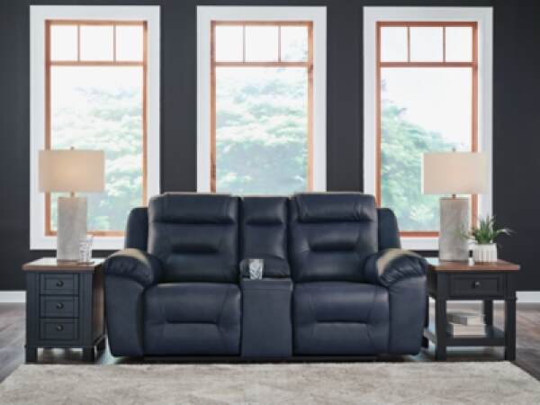 Beaman Peak Reclining Loveseat with Console - Image 3