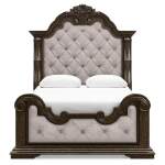 Maylee Queen Upholstered Panel Bed, Dresser and 2 Nightstands - Image 9