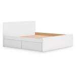 Onita King Panel Platform Bed with Storage - Image 5