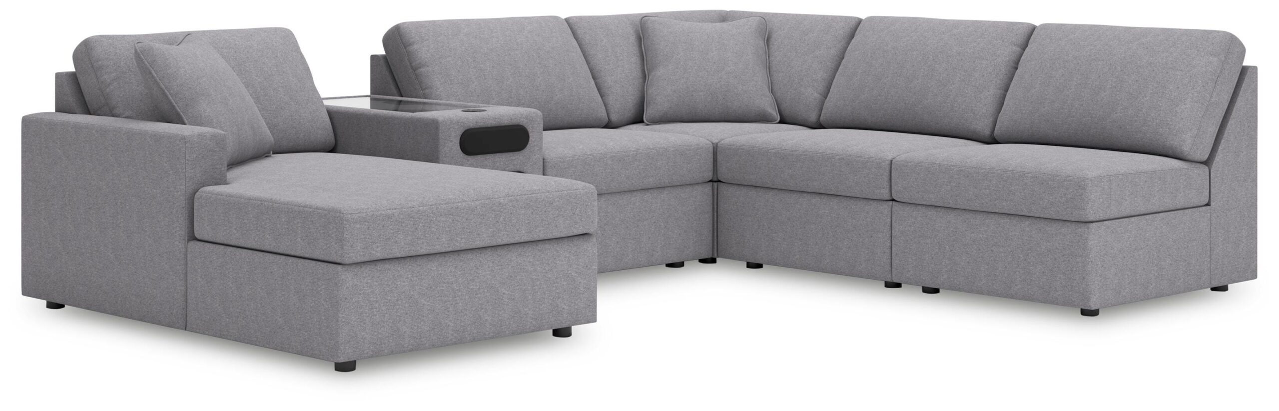 054a457a88a6a1302daac96e1bdd8a94 Modmax 6-Piece Sectional with Chaise - Image 1