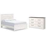 Gerridan Queen Panel Bed and Dresser