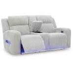 Forest Lake Power Reclining Loveseat with Console - Image 4