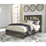 Drystan Queen Bookcase Bed