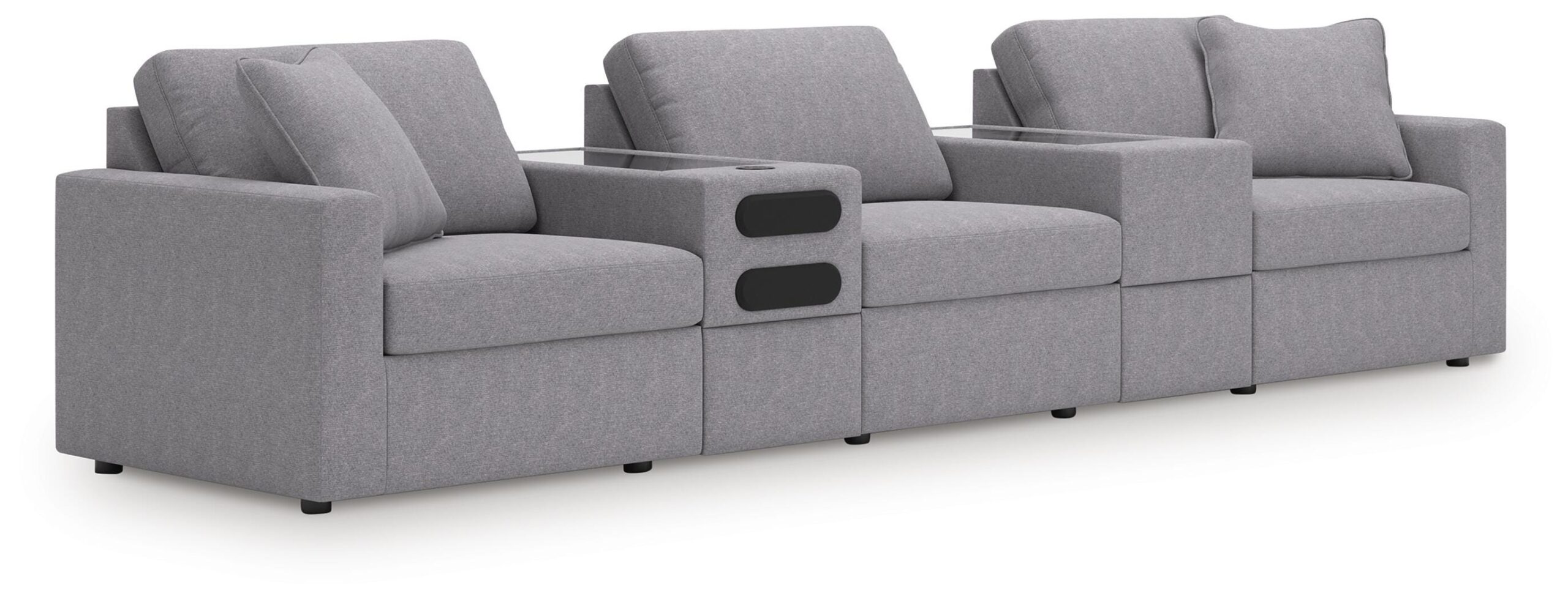05f2b36749379fc9880fdd372ae5536d Modmax 5-Piece Sectional with Audio System - Image 1