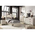 Cambeck Twin Panel Bed with 2 Storage Drawers - Image 8