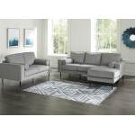 Hazela Sofa Chaise and Loveseat - Image 2