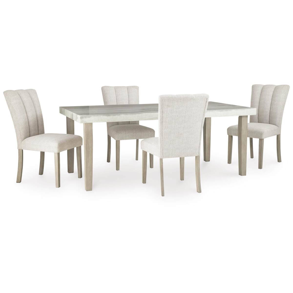 064a39e782a54ce5b569d54701219d25 Larawyn Dining Table and 4 Chairs - Image 1