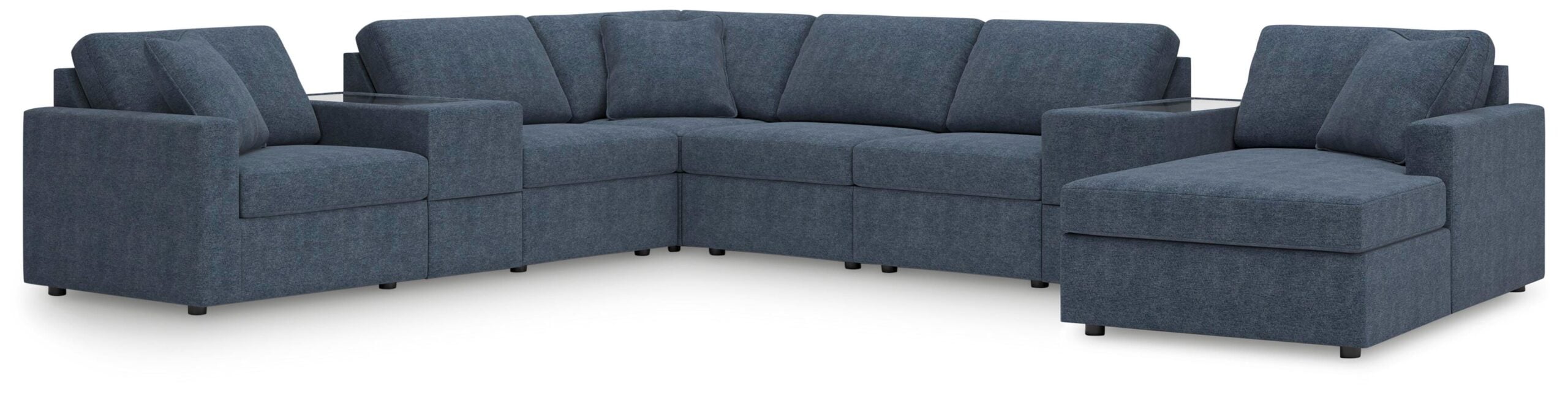0667963f6326cb05dca5f530df7e6a51 Modmax 8-Piece Sectional with Chaise - Image 1
