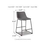 Centiar Counter Height Bar Stool - Image 8