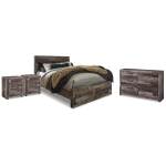 Derekson Queen Panel Storage Bed, Dresser and 2 Nightstands - Image 2