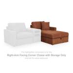 Modmax Right-Arm Facing Corner Chaise with Storage - Image 3