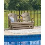 Hyland Wave Outdoor Glider Loveseat - Image 6