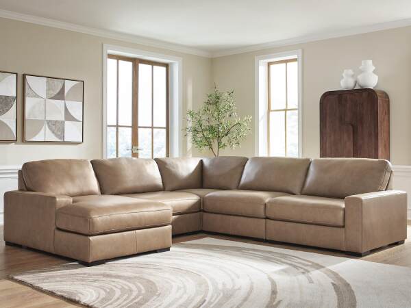 Veronella 5-Piece Sectional with Chaise - Image 3
