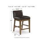 Cabalynn Counter Height Dining Table and 6 Barstools - Image 13