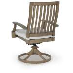 Rainier Ranch Outdoor Swivel Chair with Cushion (Set of 2) - Image 7